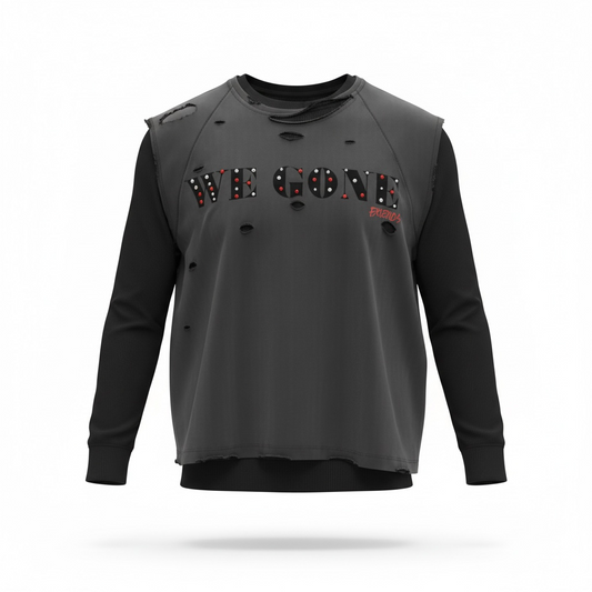 The "WE GONE" Distressed Thermal